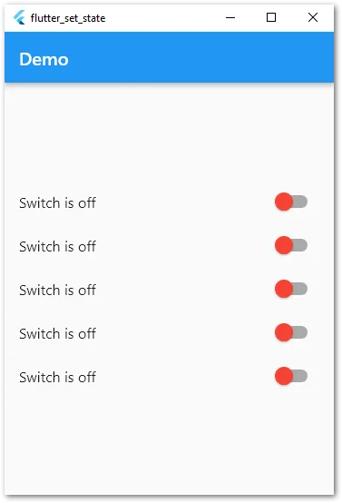 Flutter app without a debug banner