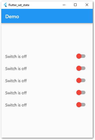 Flutter app without a debug banner