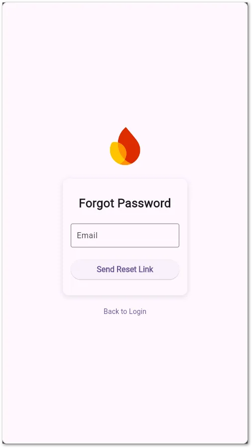 A simple form to recover a forgotten password. An email is sent to the entered account with instructions on how to set a new password.
