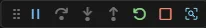 When running on the Microsoft Edge browser, the hot reload symbol is missing.