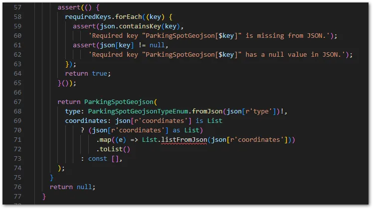 Example of a code generation error of the openapi_generator package for an API